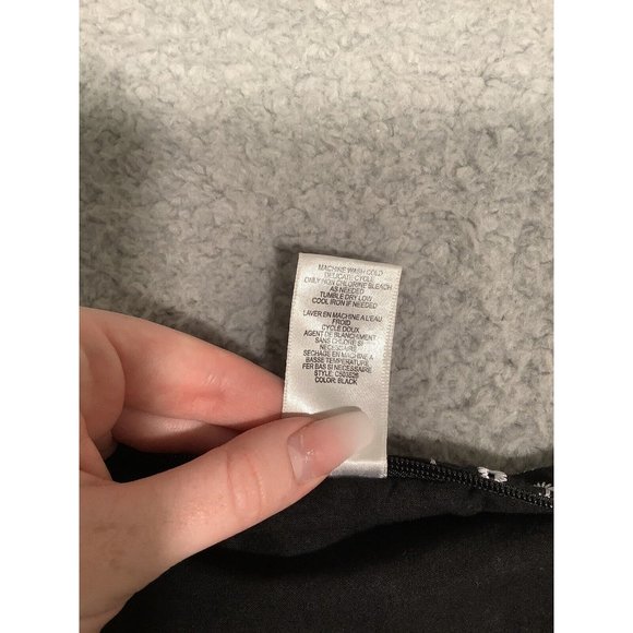 Vintage David Brooks Long Shorts Culottes Black Embroidered Side Zip Size 8 - Picture 8 of 10